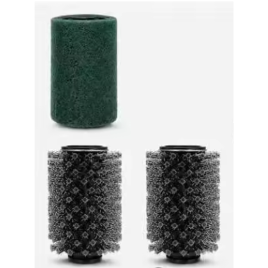 2 Free Steel Brush + 1 Scouring Pad Brush