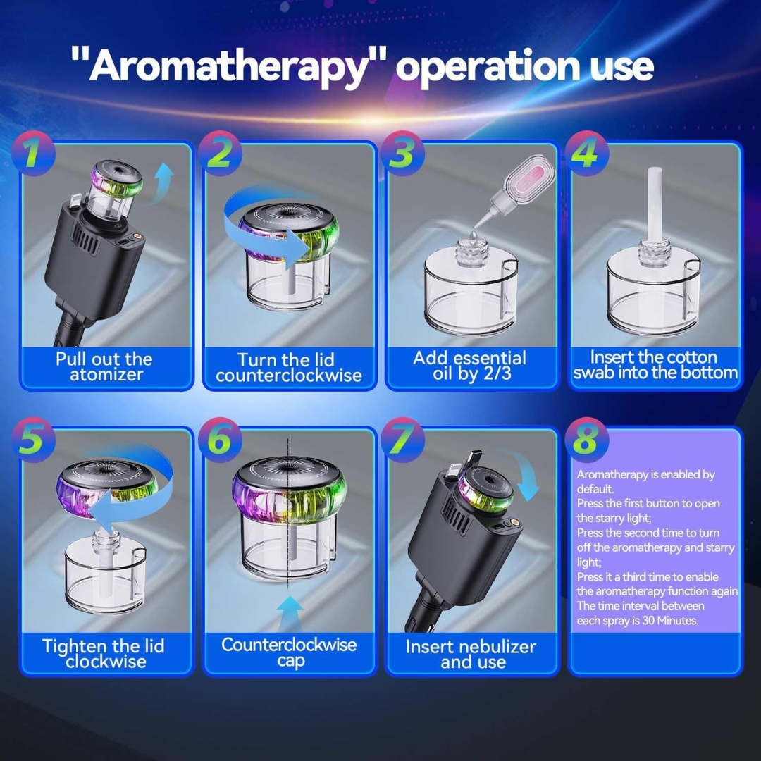 Cargador para auto 5 en 1