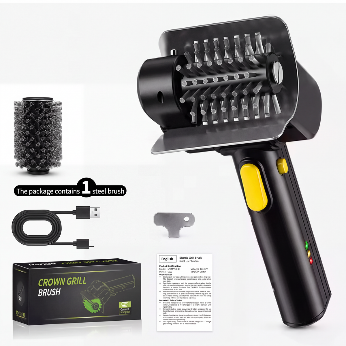 CROWN GRILL - BRUSH